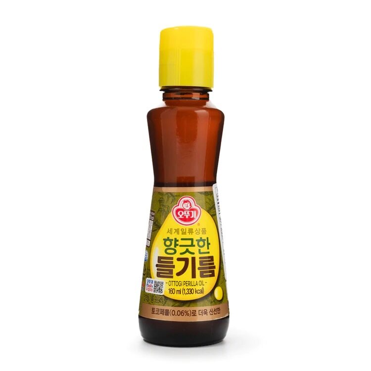 Ottogi Perilla Oil 160ml/오뚜기 통들깨 향긋한 들기름 160ml